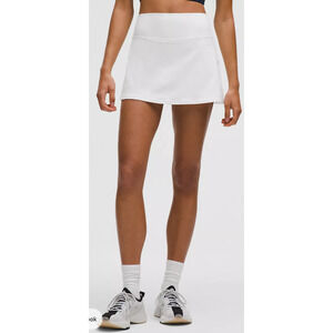 Lululemon Aligh High Rise White Skort Size 10